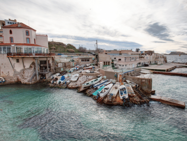 My tour live - visit Quartier de Malmousque, Marseille, France