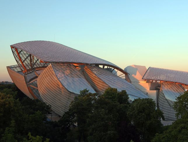 My tour live - visit Fondation Louis Vuitton - Architecture et Exposition Mark Rothko