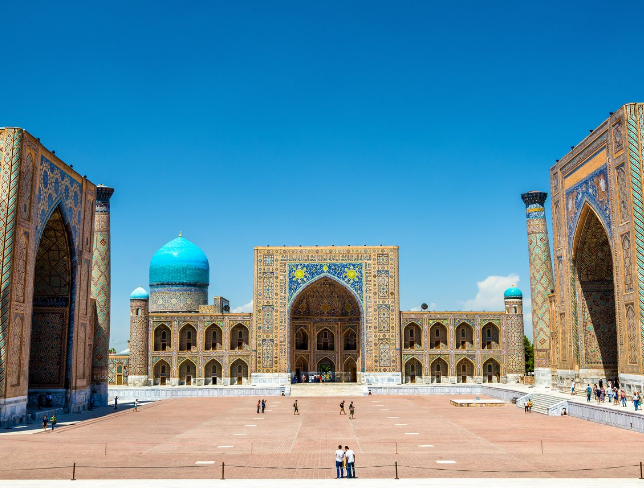 My tour live - visit Place Registan, Samarcande, Ouzbékistan